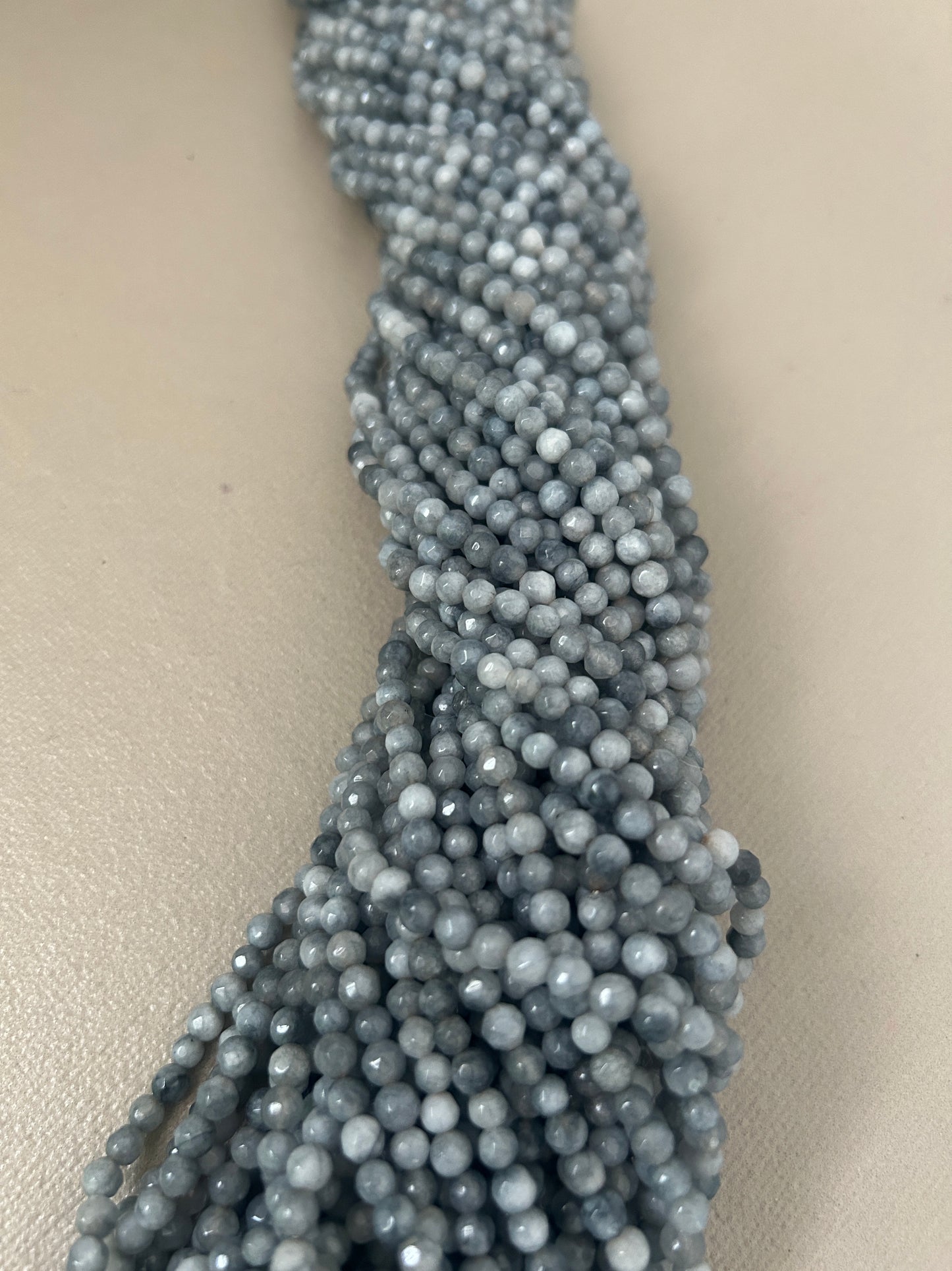 4mm Jade strand 15”