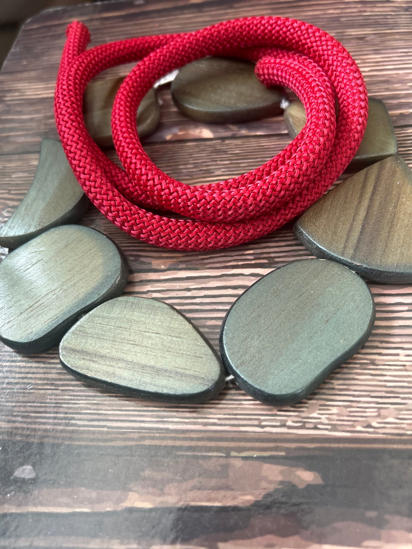 Combo Wood & 10mm Climbing Cord Thread