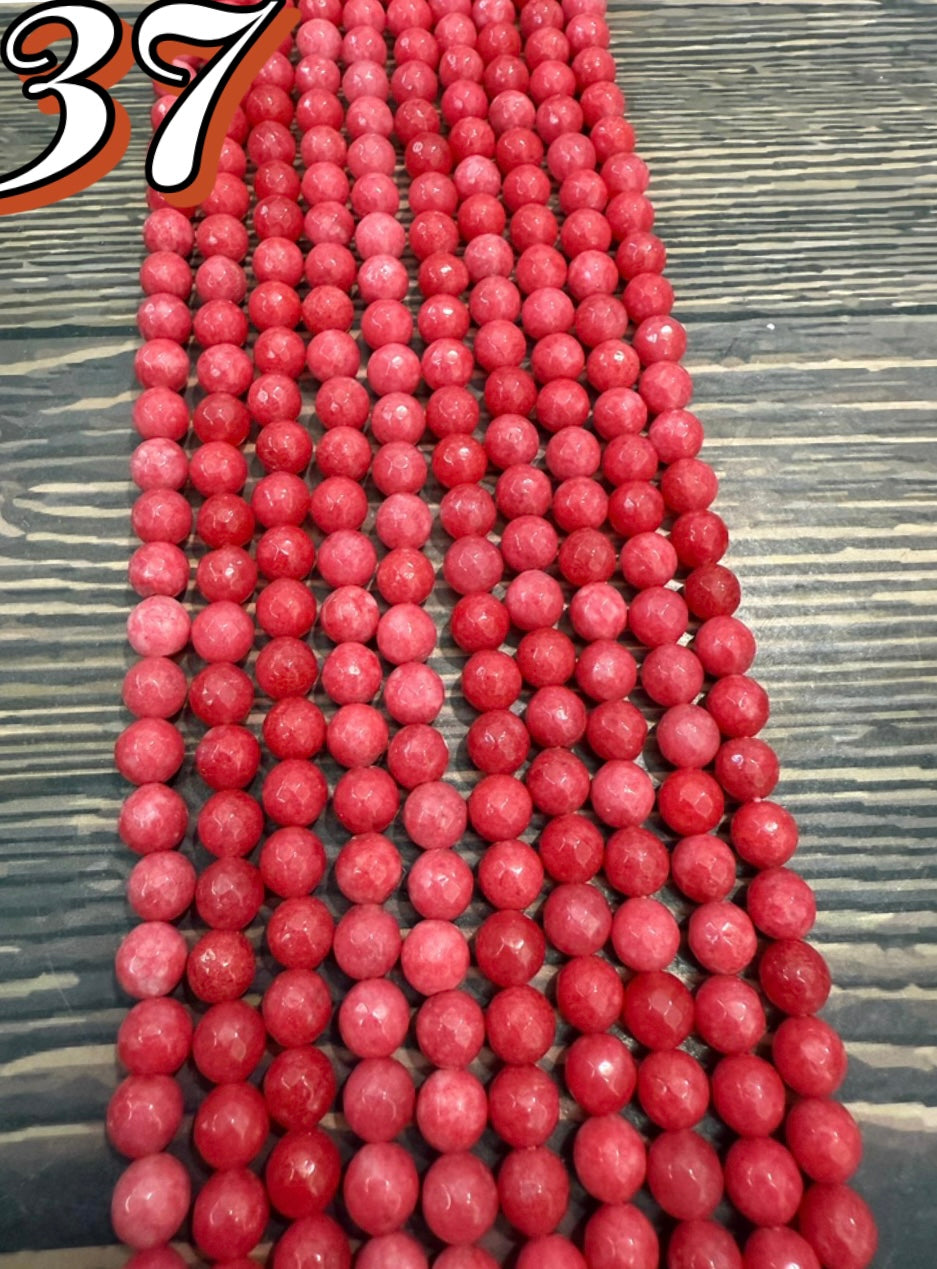 8mm Agate Round Strand