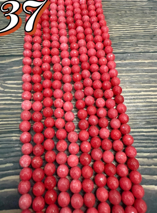 8mm Agate Round Strand