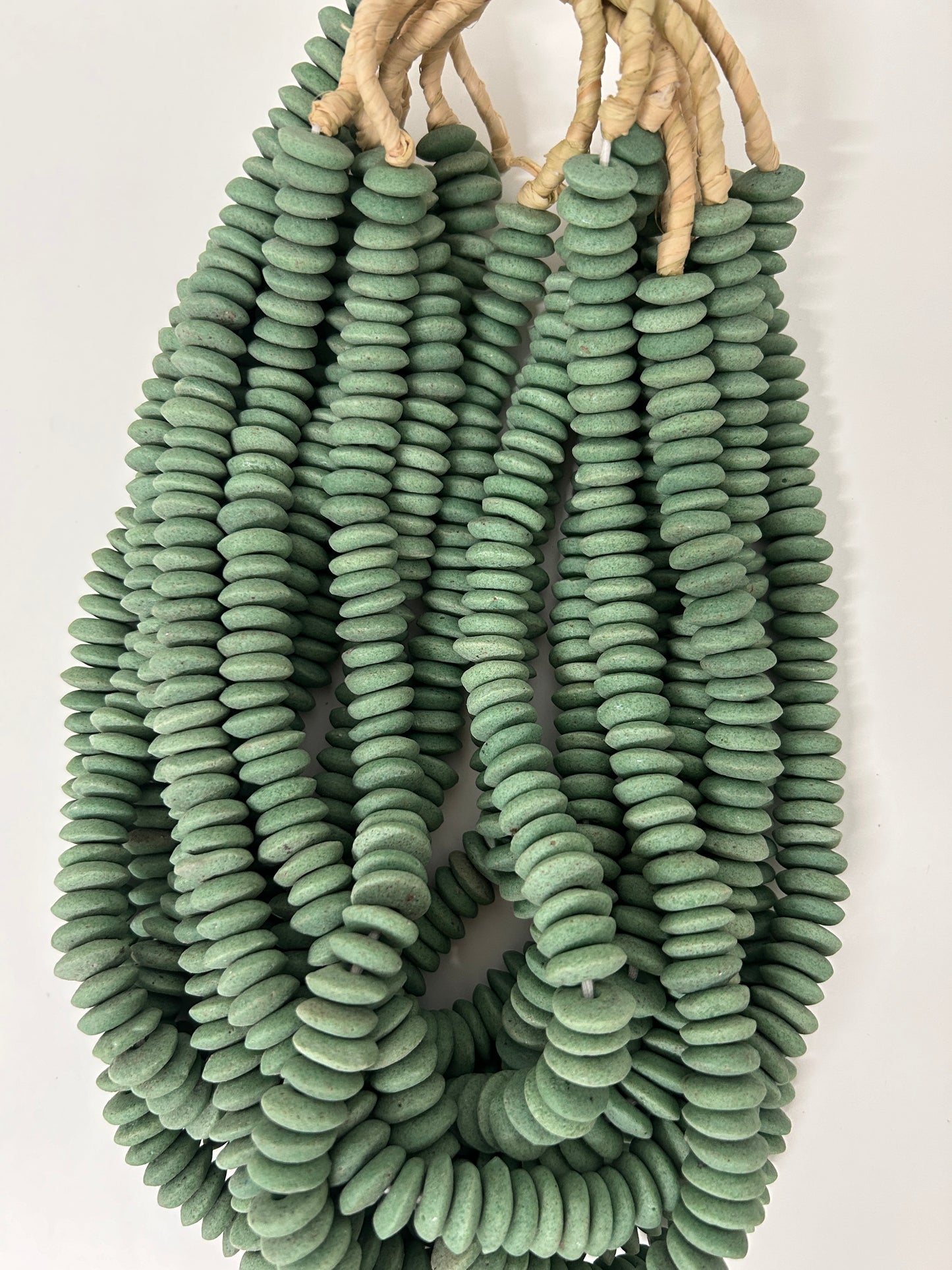 15mm approx African rondelle bead