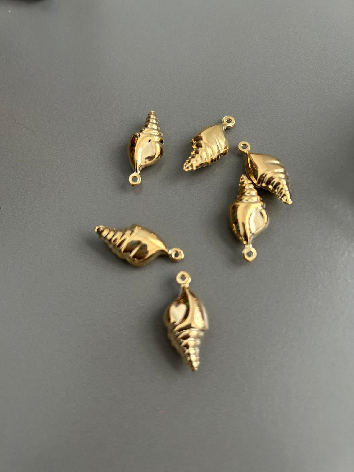 Cowrie & Seashell Pendant