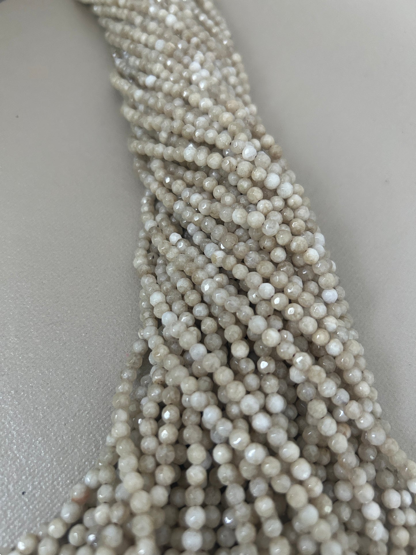 4mm Jade strand 15”