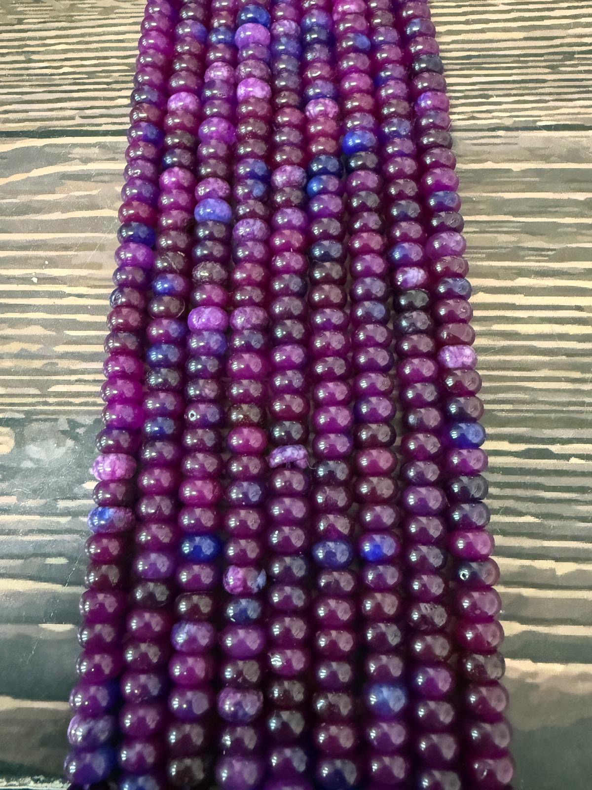 8mm Rondelle Jade Strand