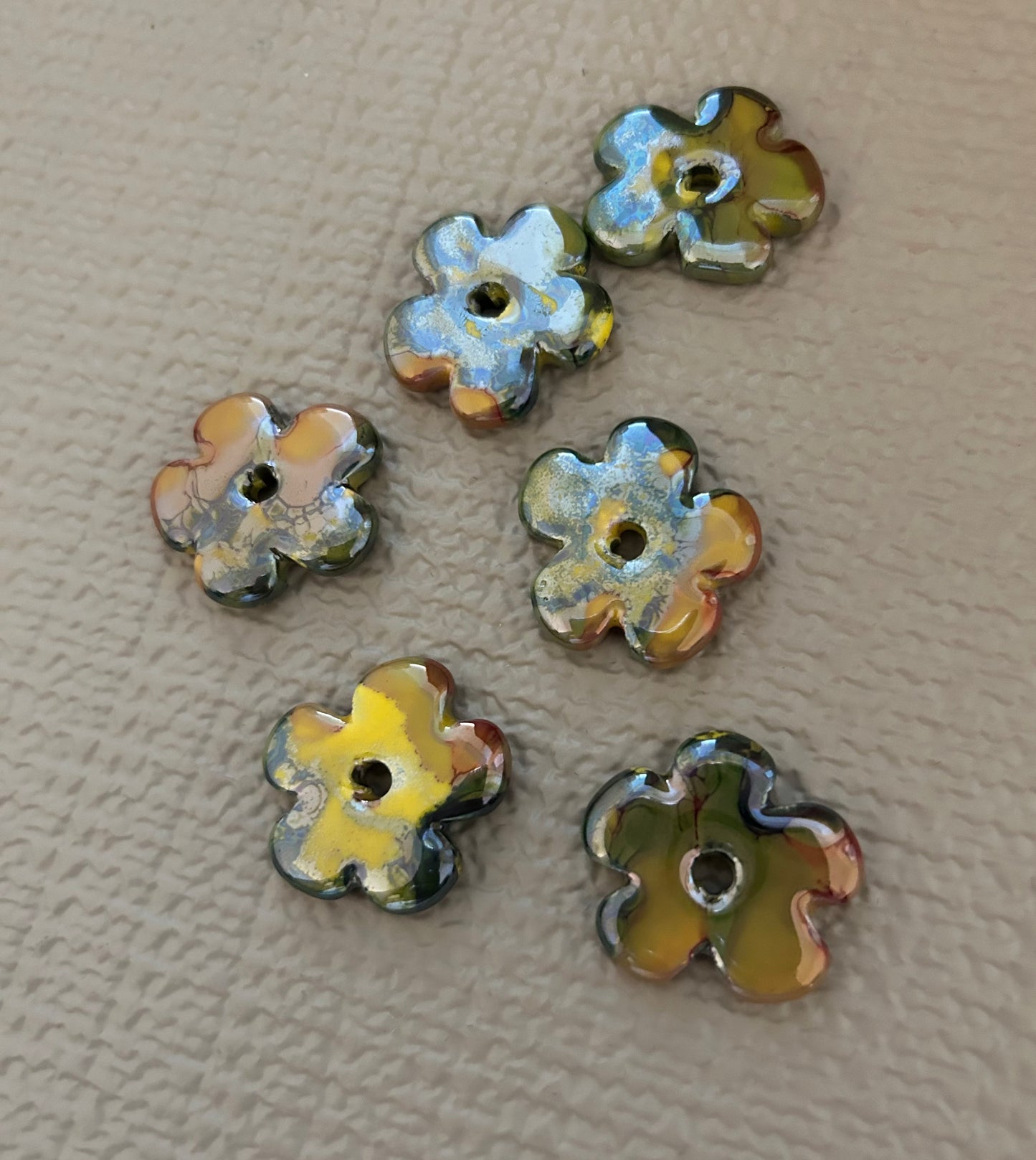 26mm ceramic flower each