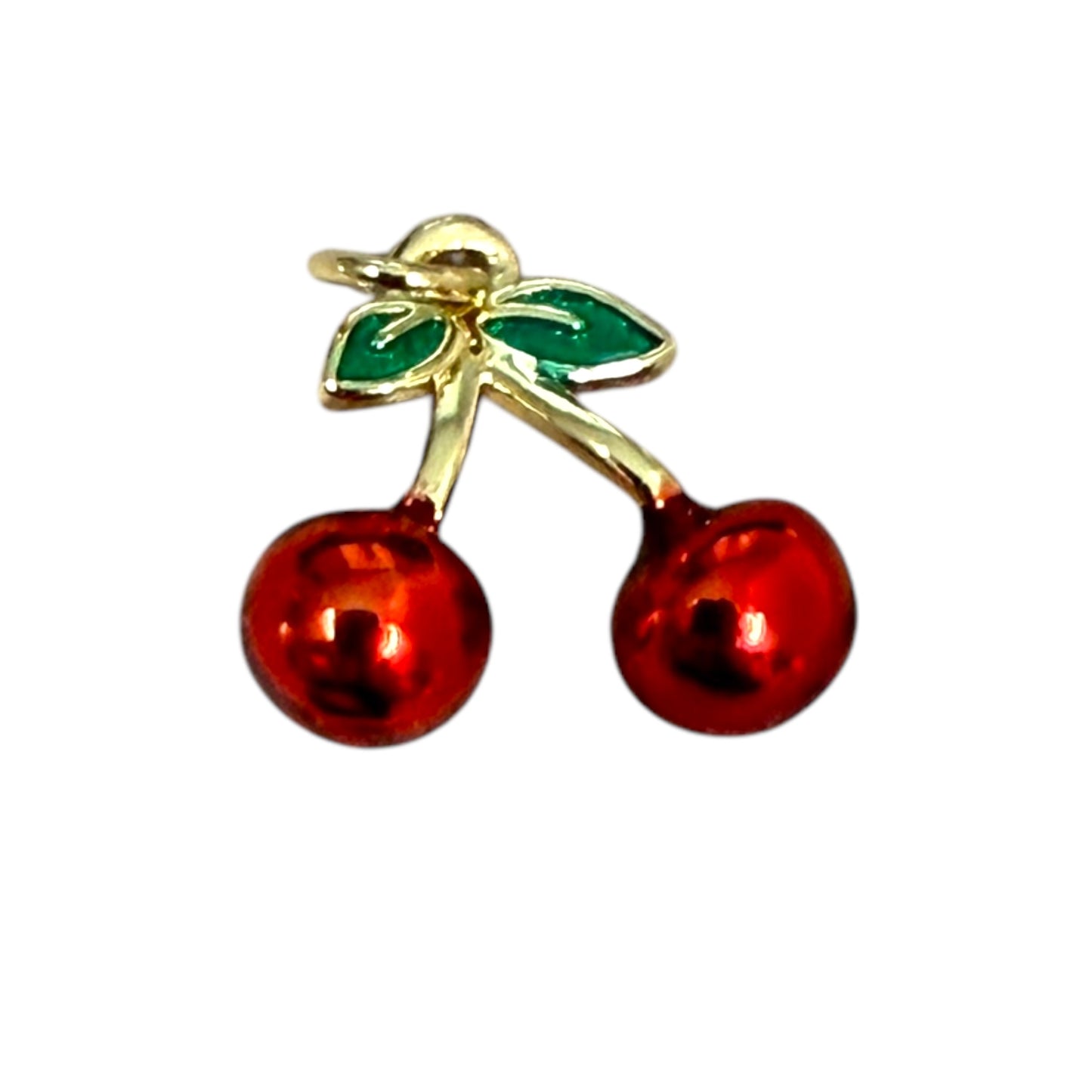 14mm Metallic Cherries 18k Gold Plated (29190)