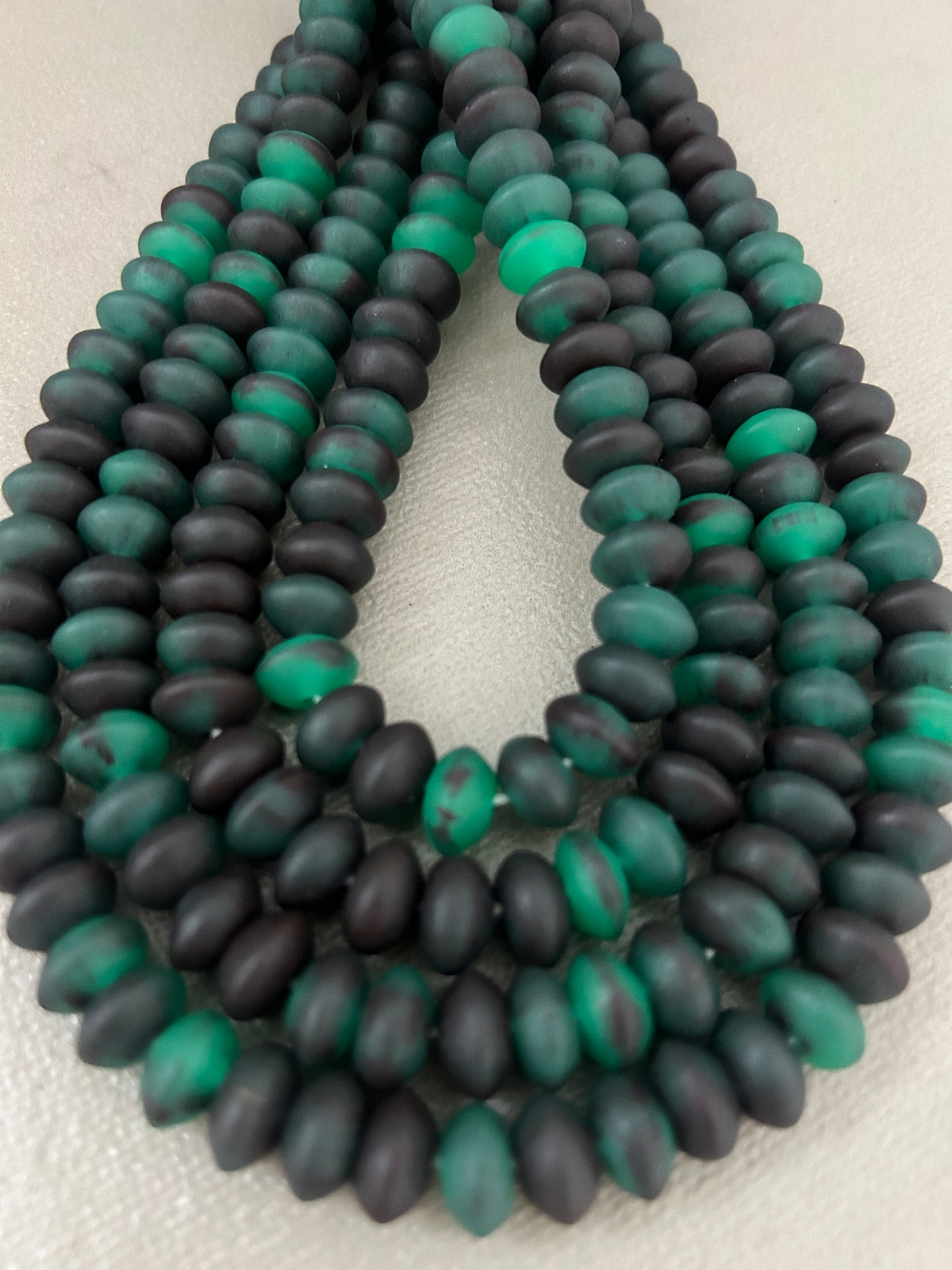 10mm Rondelle Resin Strand (30231)
