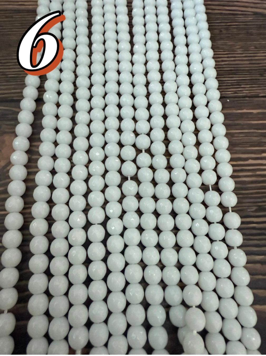 8mm Agate Round Strand