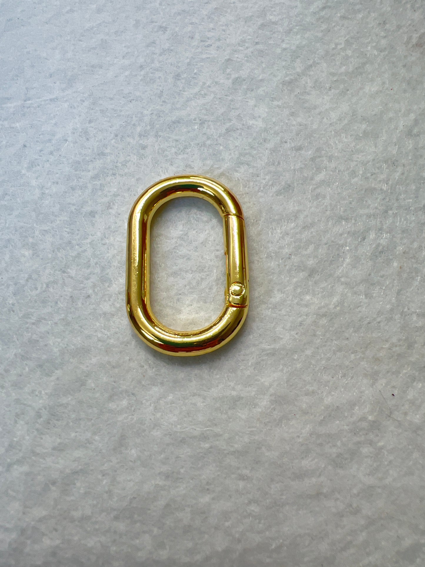 oval 18k GP Clasp (29670)