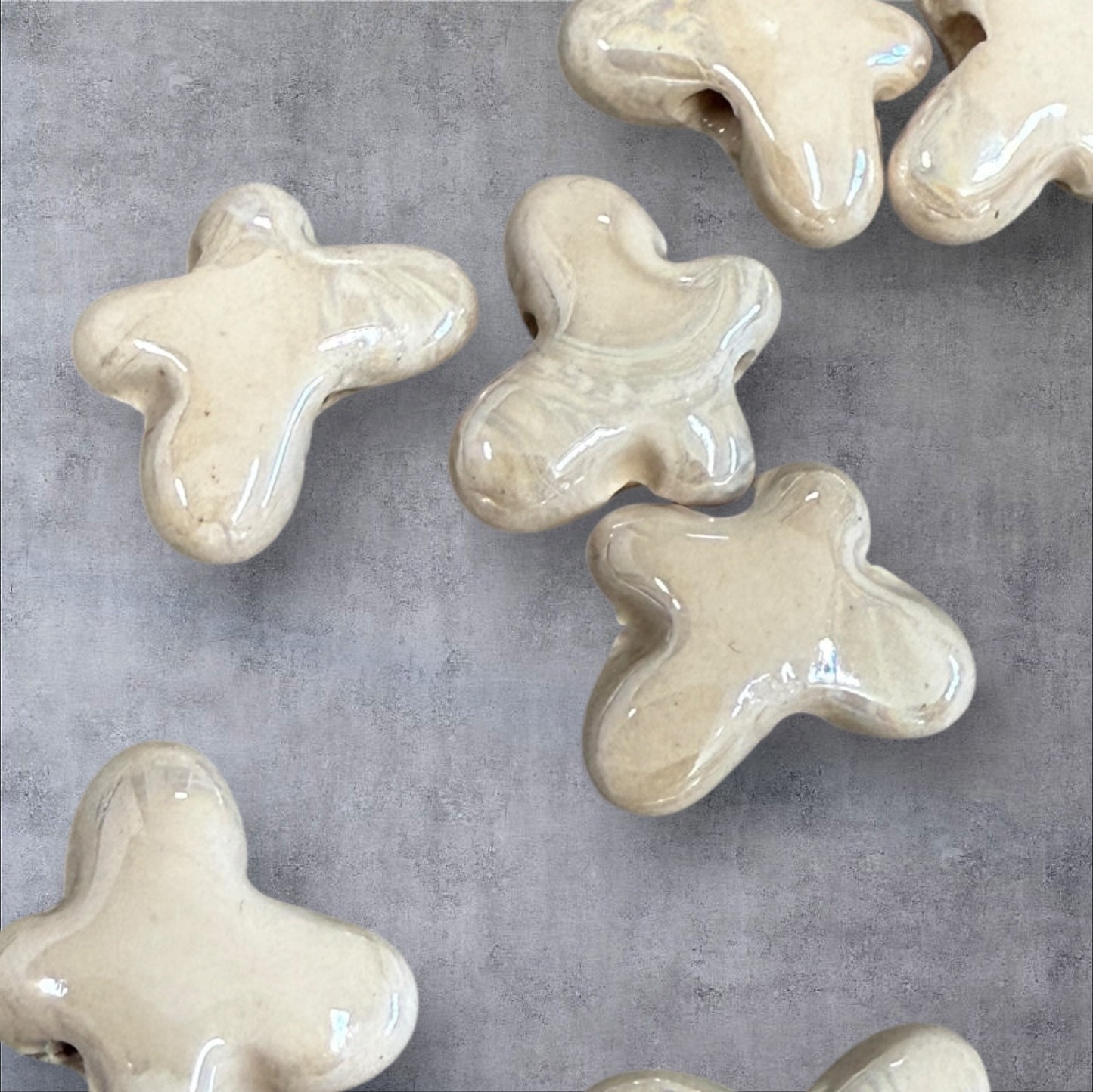 12x16mm Enamel Wide Hole Butterfly (29298)