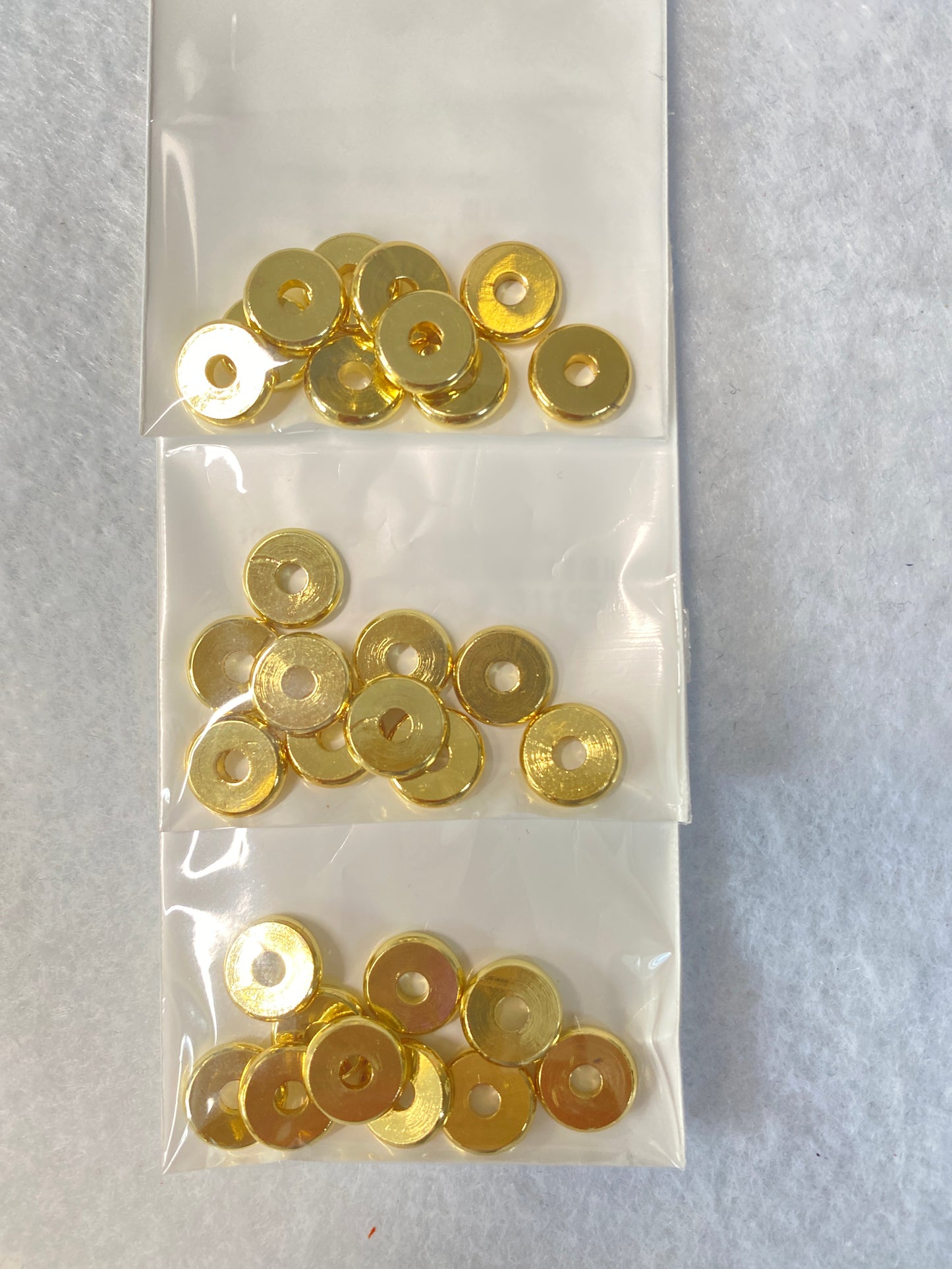 Disc Rondelle 18k (1pack)