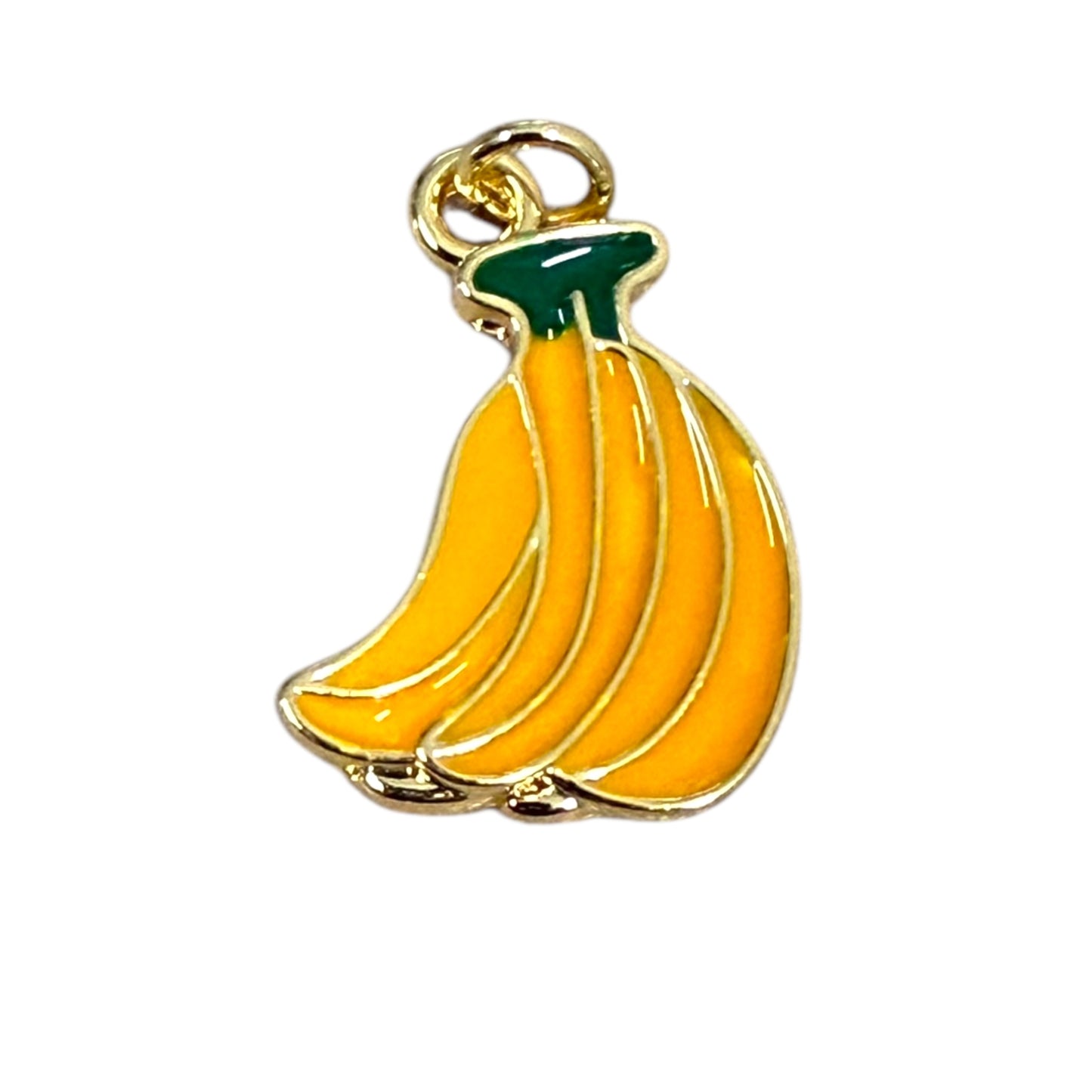20mm Enamel Banana 18k Gold Plated (29177)