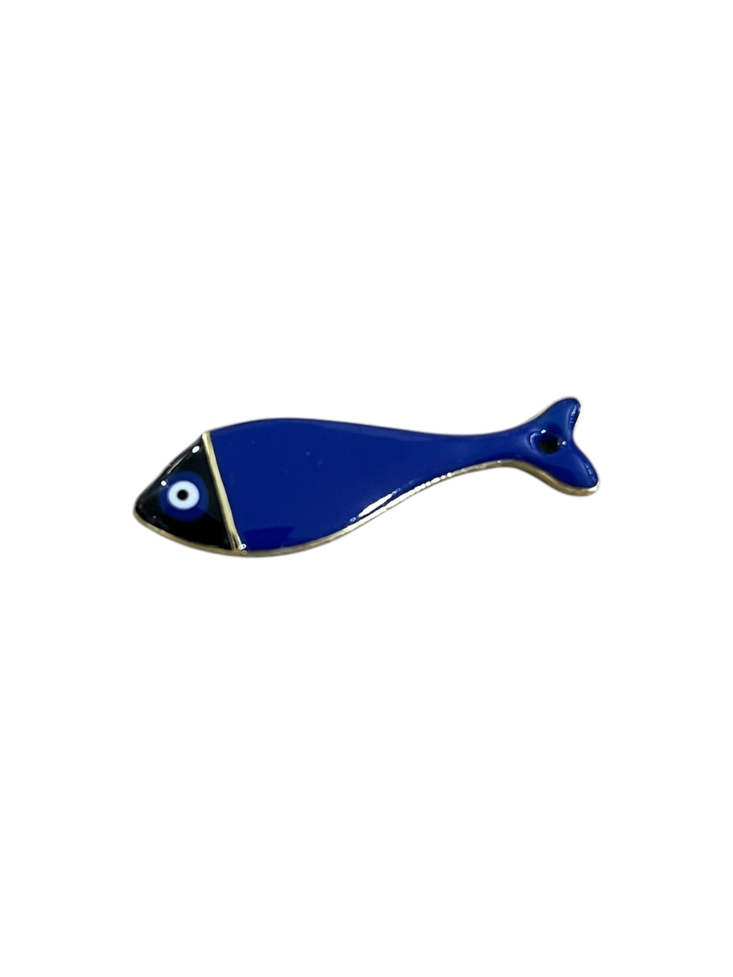 35x11mm Enamel Evil Fish (29770)