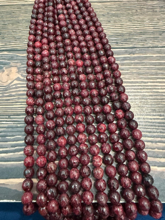 8mm Jade/agate(29133) strand15”approx