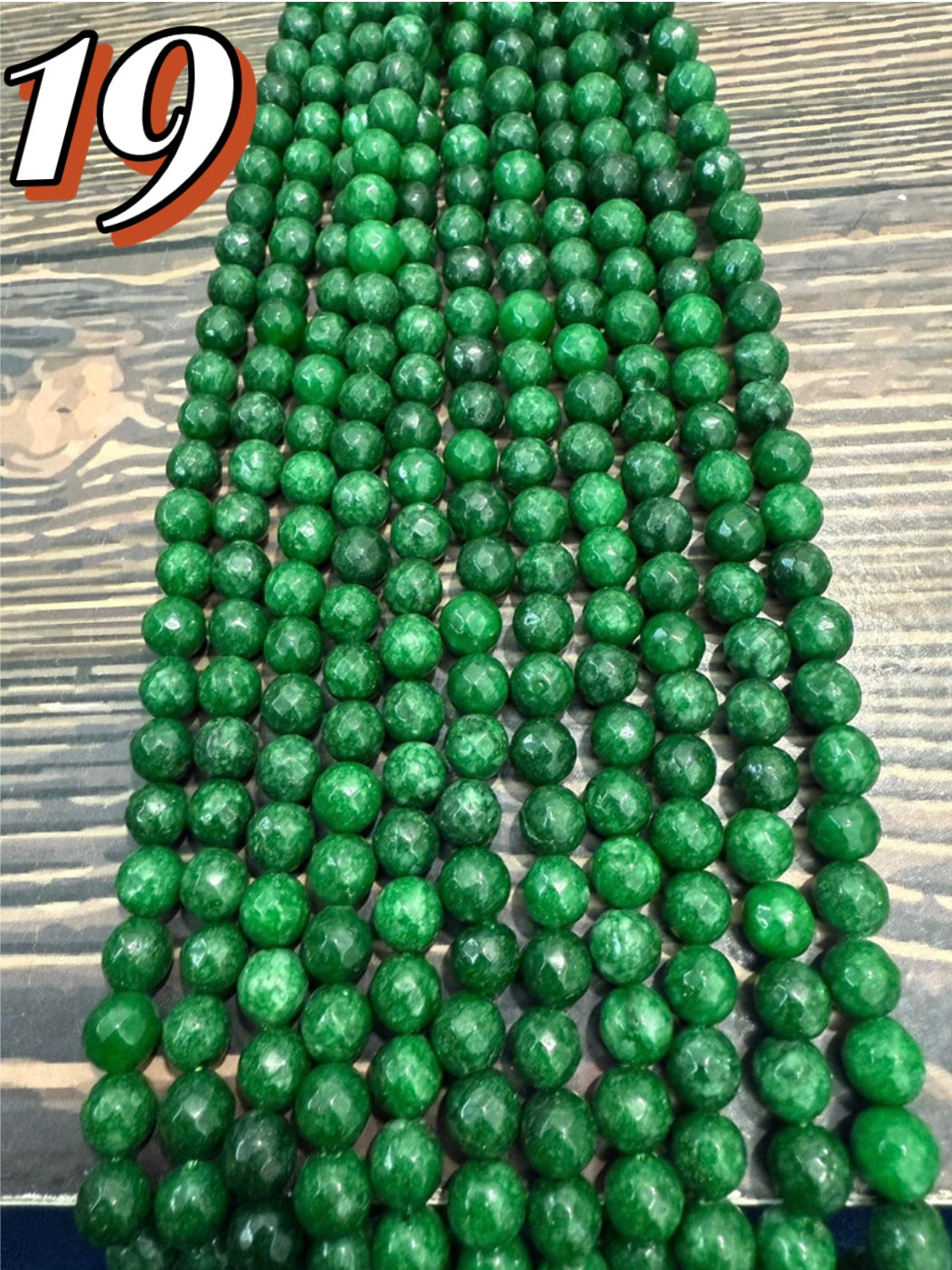 8mm Agate Round Strand