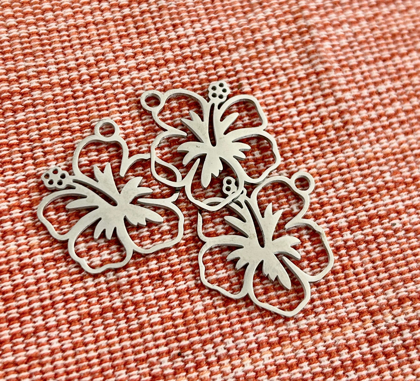 24mm SS Amapola Flower Silver 29892