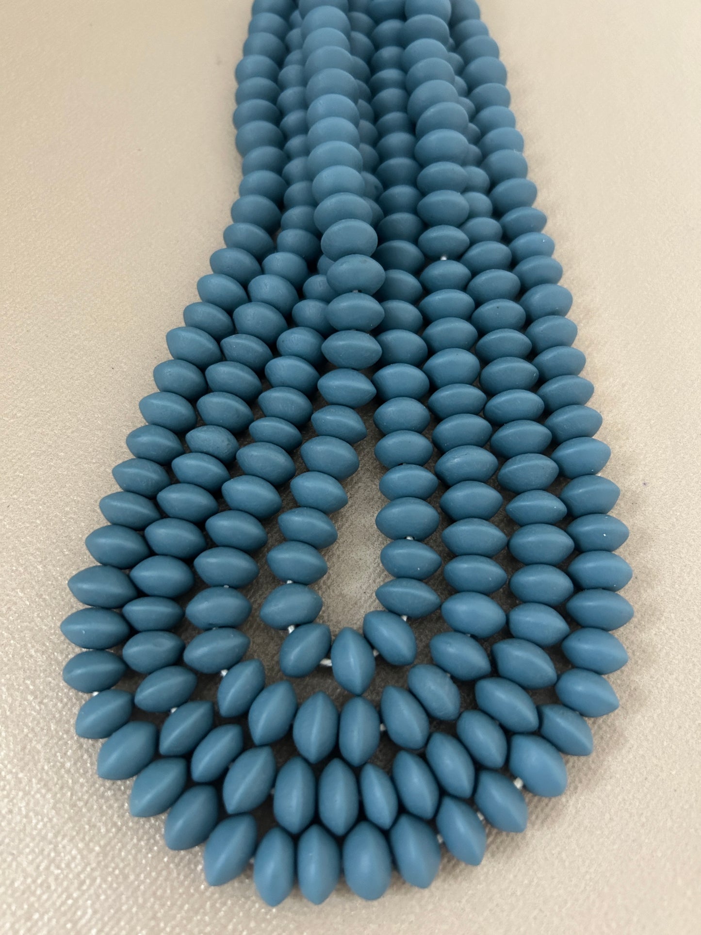 10mm Rondelle Resin Strand (30231)