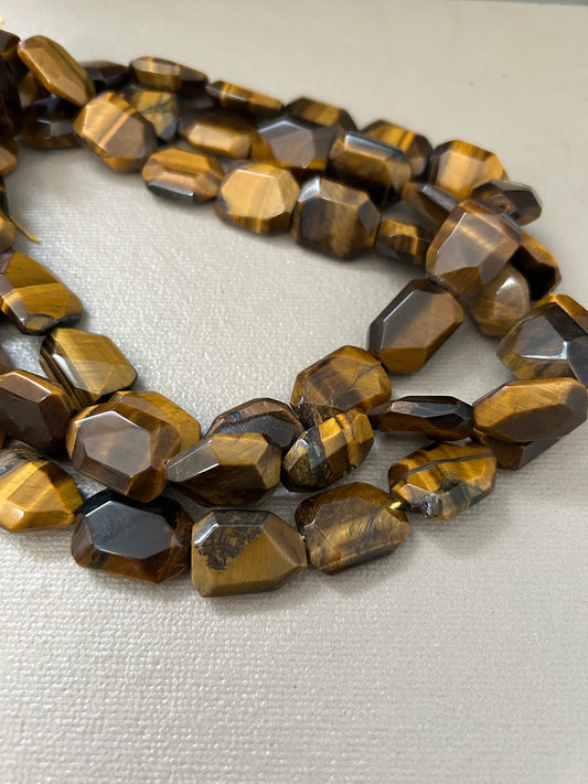 21mm Approx Tiger Eye Strand