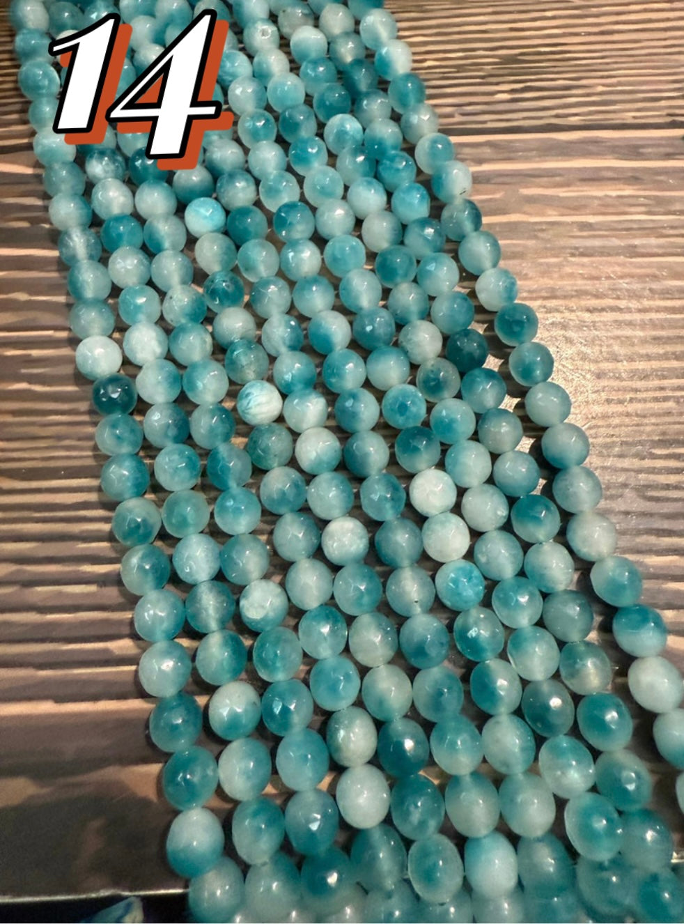 8mm Agate Round Strand