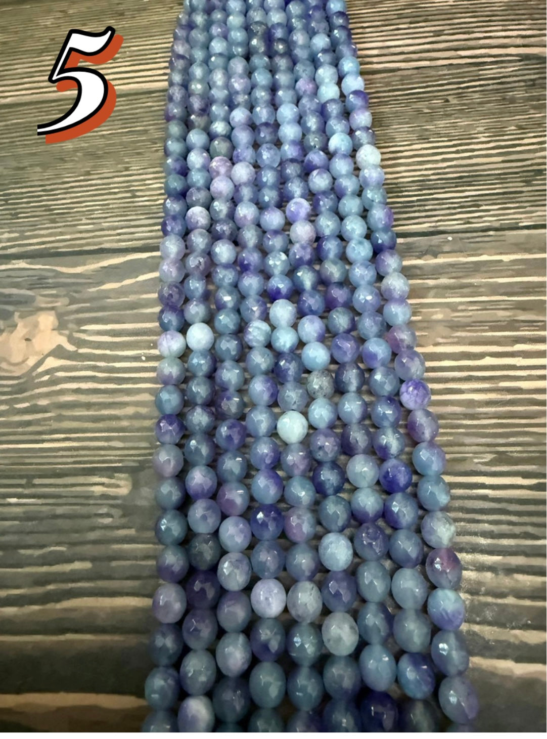 8mm Agate Round Strand