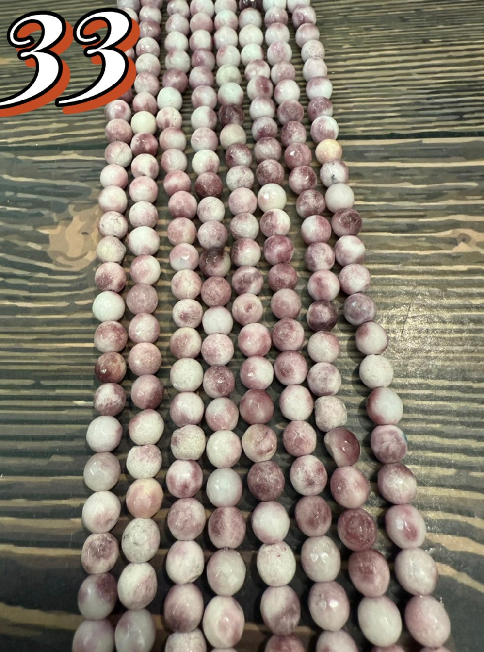8mm Agate Round Strand