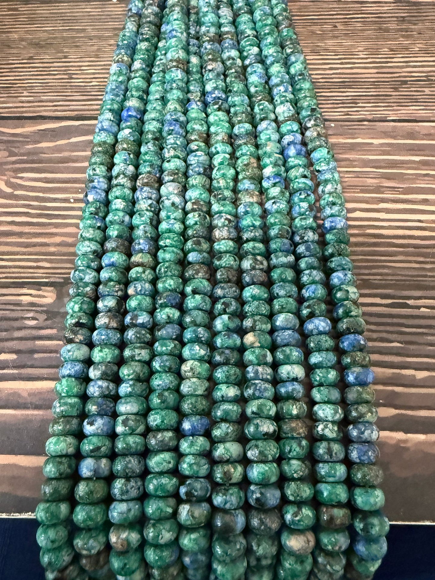 8mm Rondelle Jade Strand
