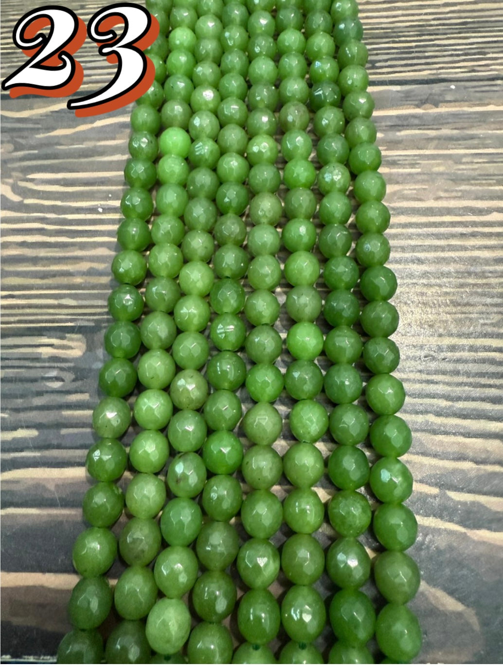 8mm Agate Round Strand