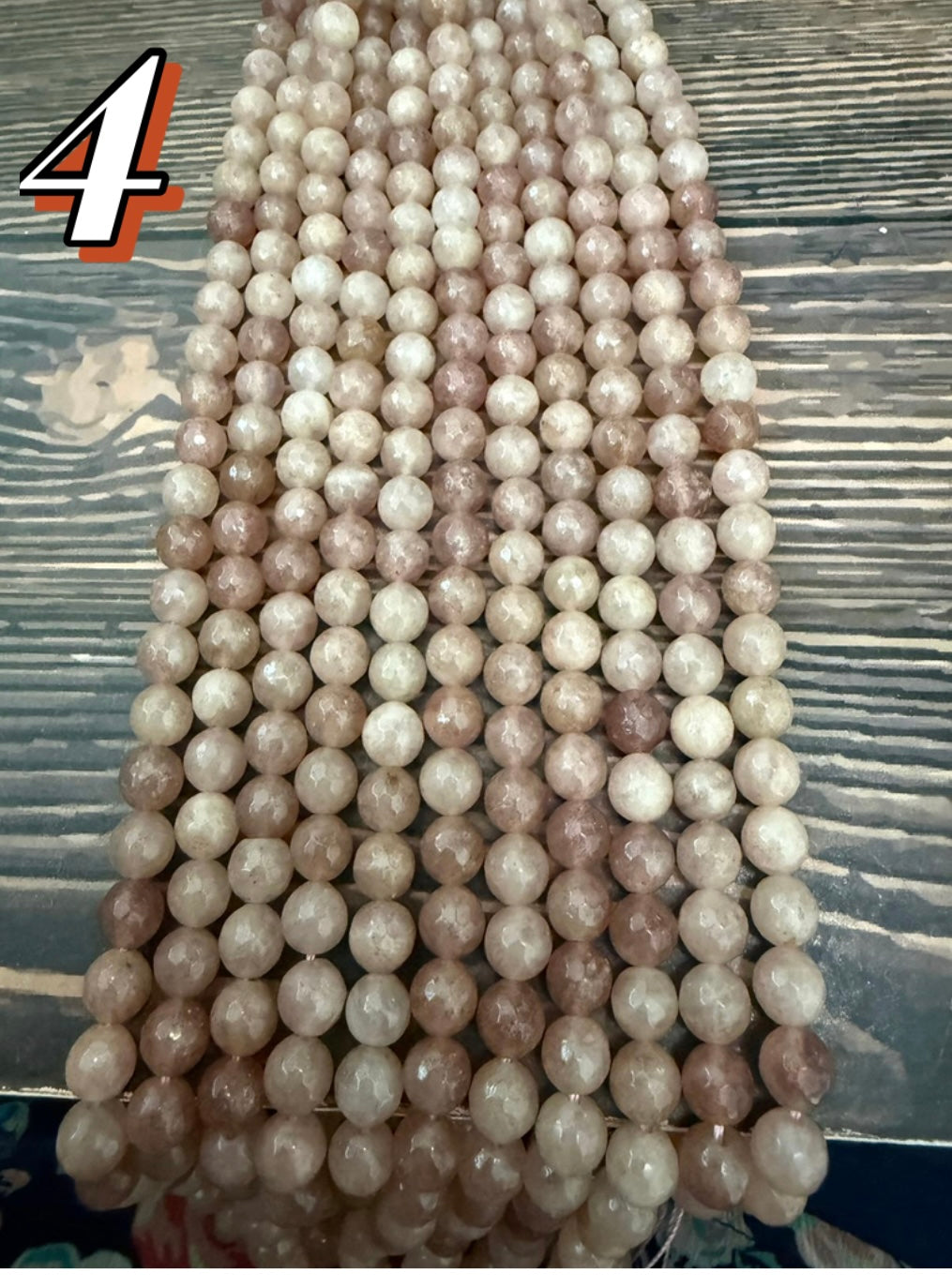 8mm Agate Round Strand