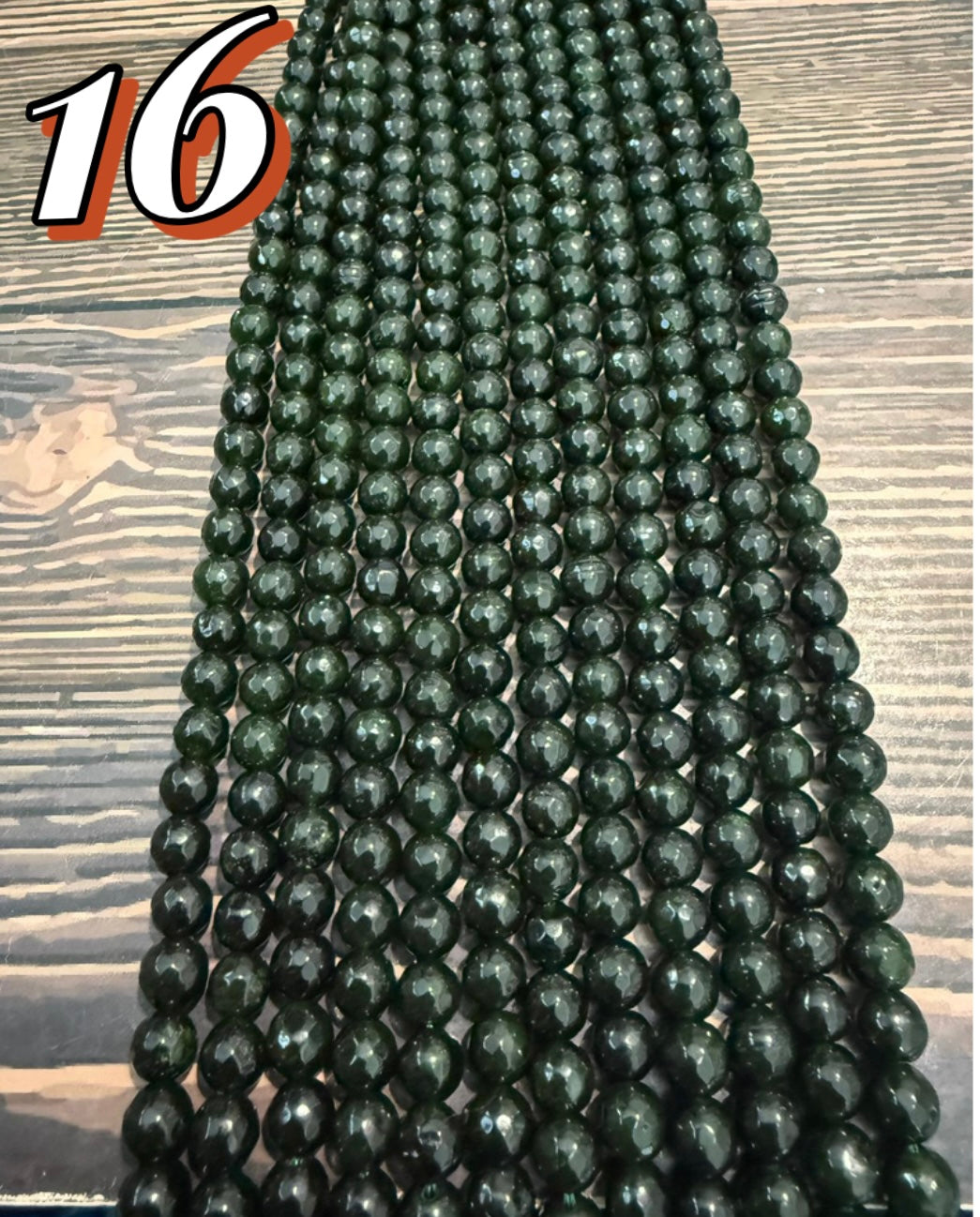 8mm Agate Round Strand