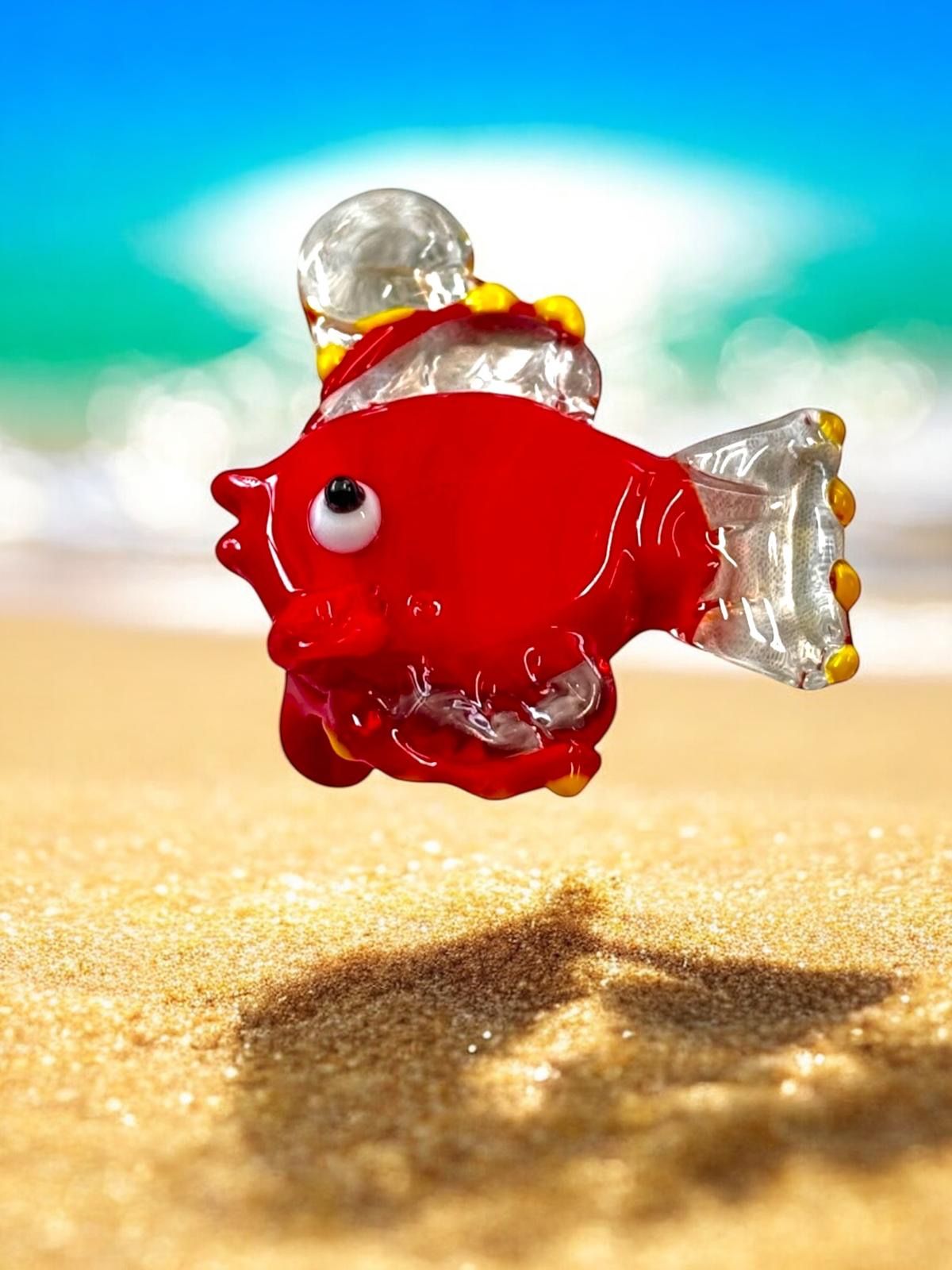 Lampwork Fish Pendants