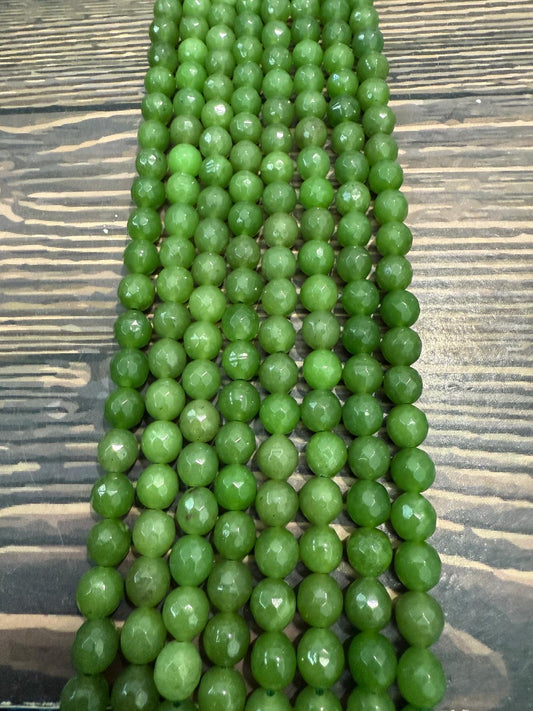 8mm Jade/agate(29133)strand 15”approx