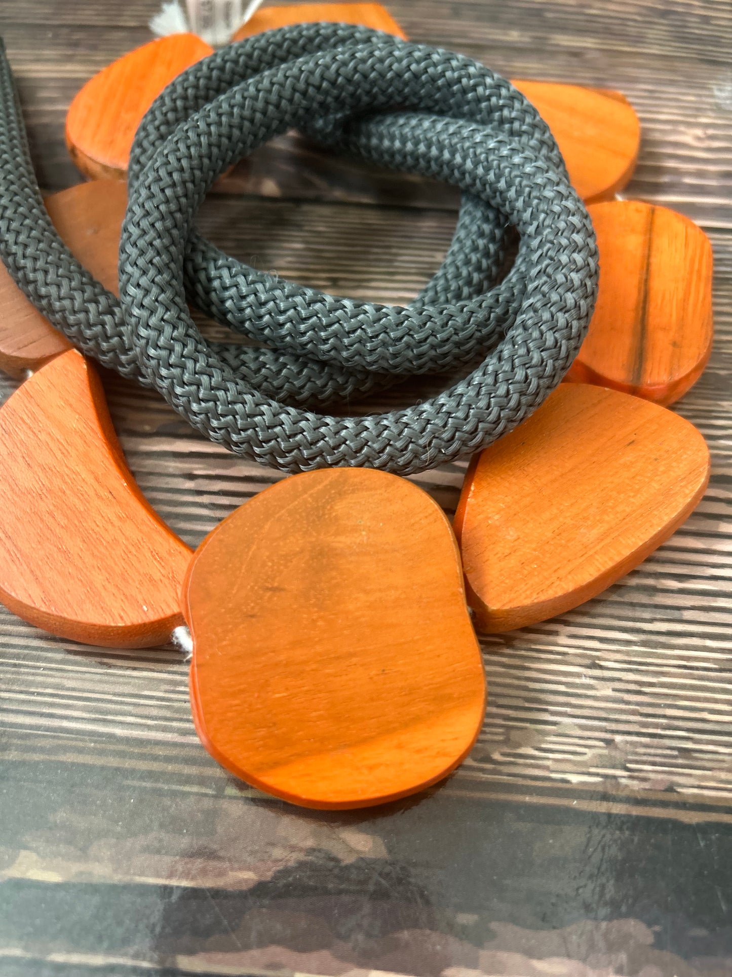 Combo Wood & 10mm Climbing Cord Thread