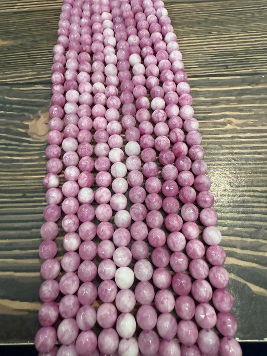 8mm Jade/agate(29133)strand15” approx