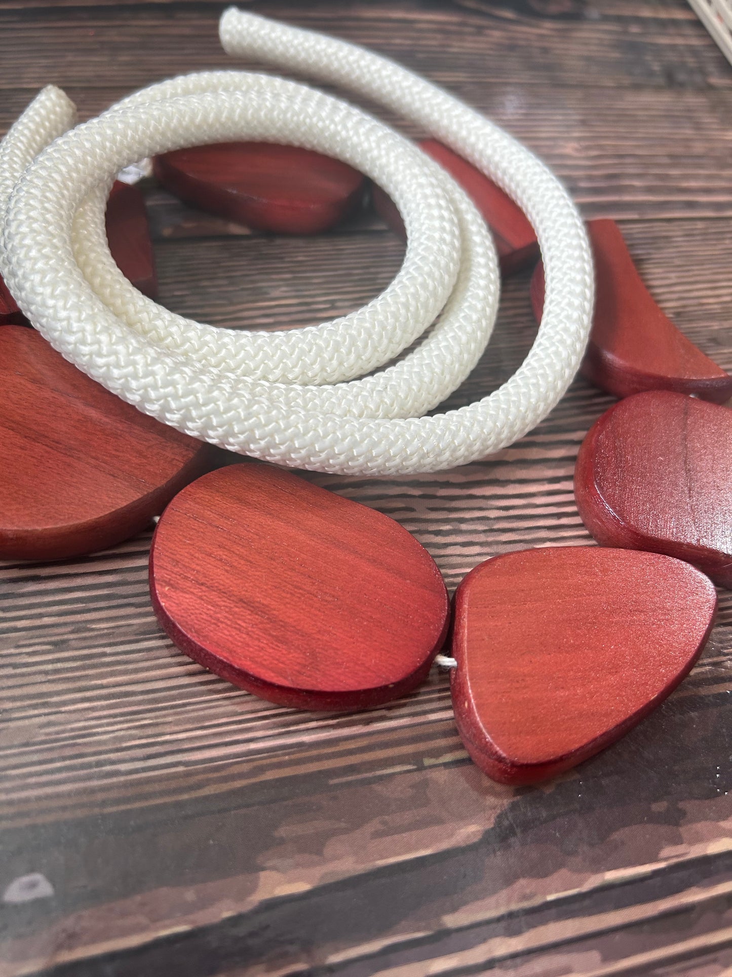 Combo Wood & 10mm Climbing Cord Thread