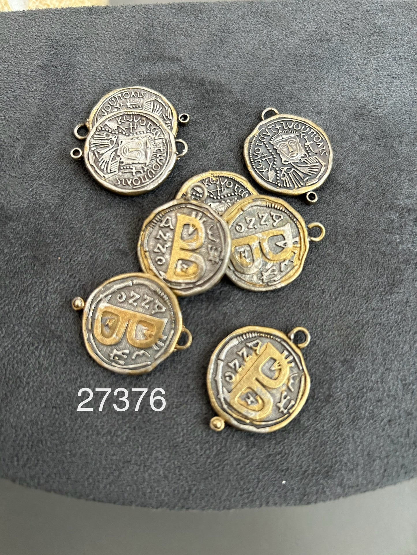 28mm Dual Tone Coin #27376