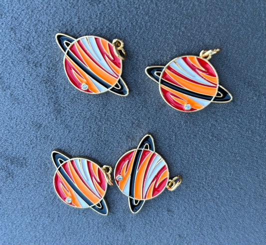 18mm Saturn Planet Pendant #27123