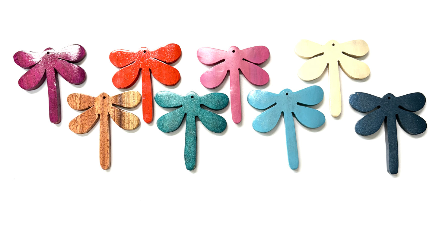 3” Wooden Dragonfly
