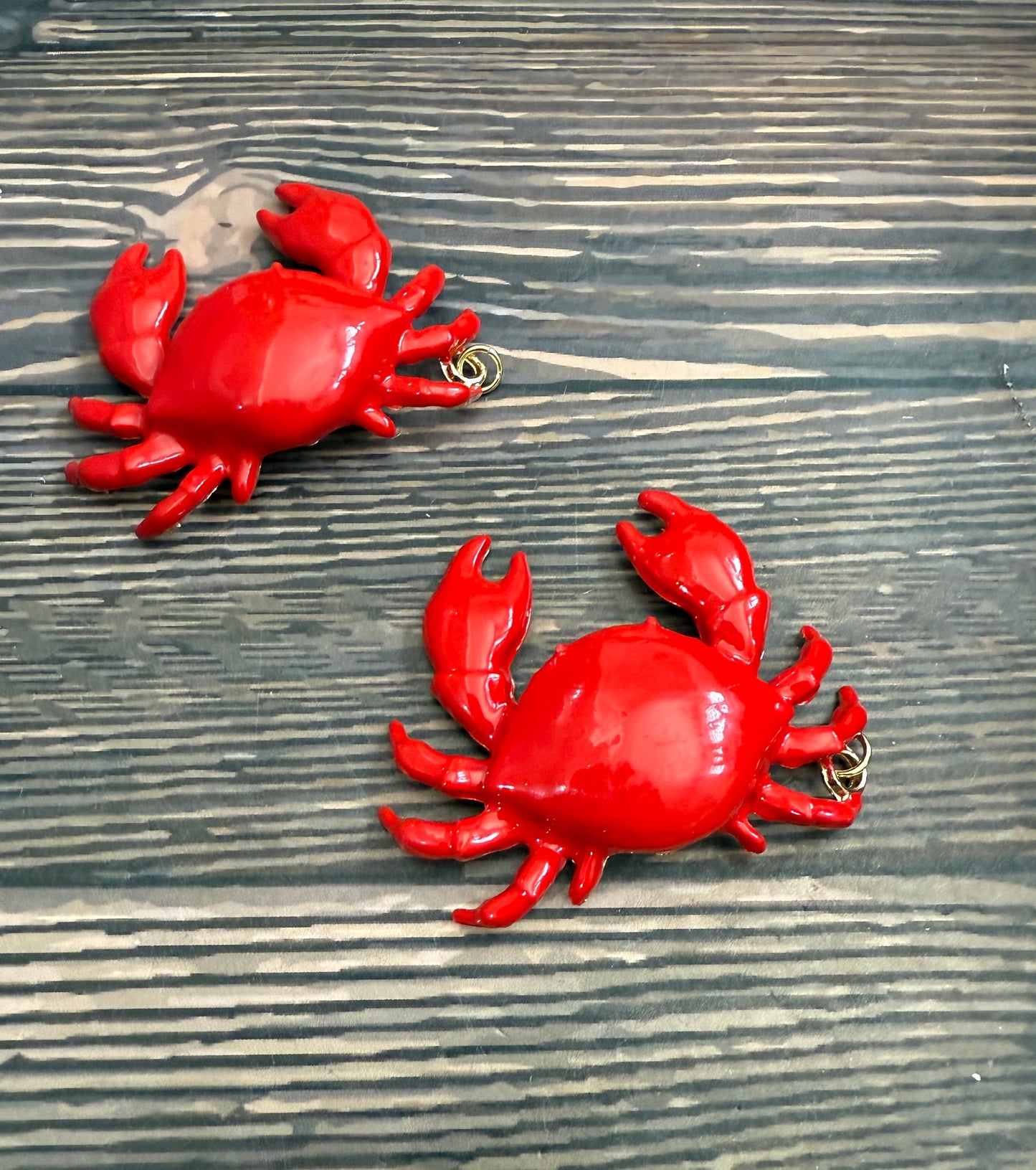 61x48mm Enamel Crab Pendant (29629)