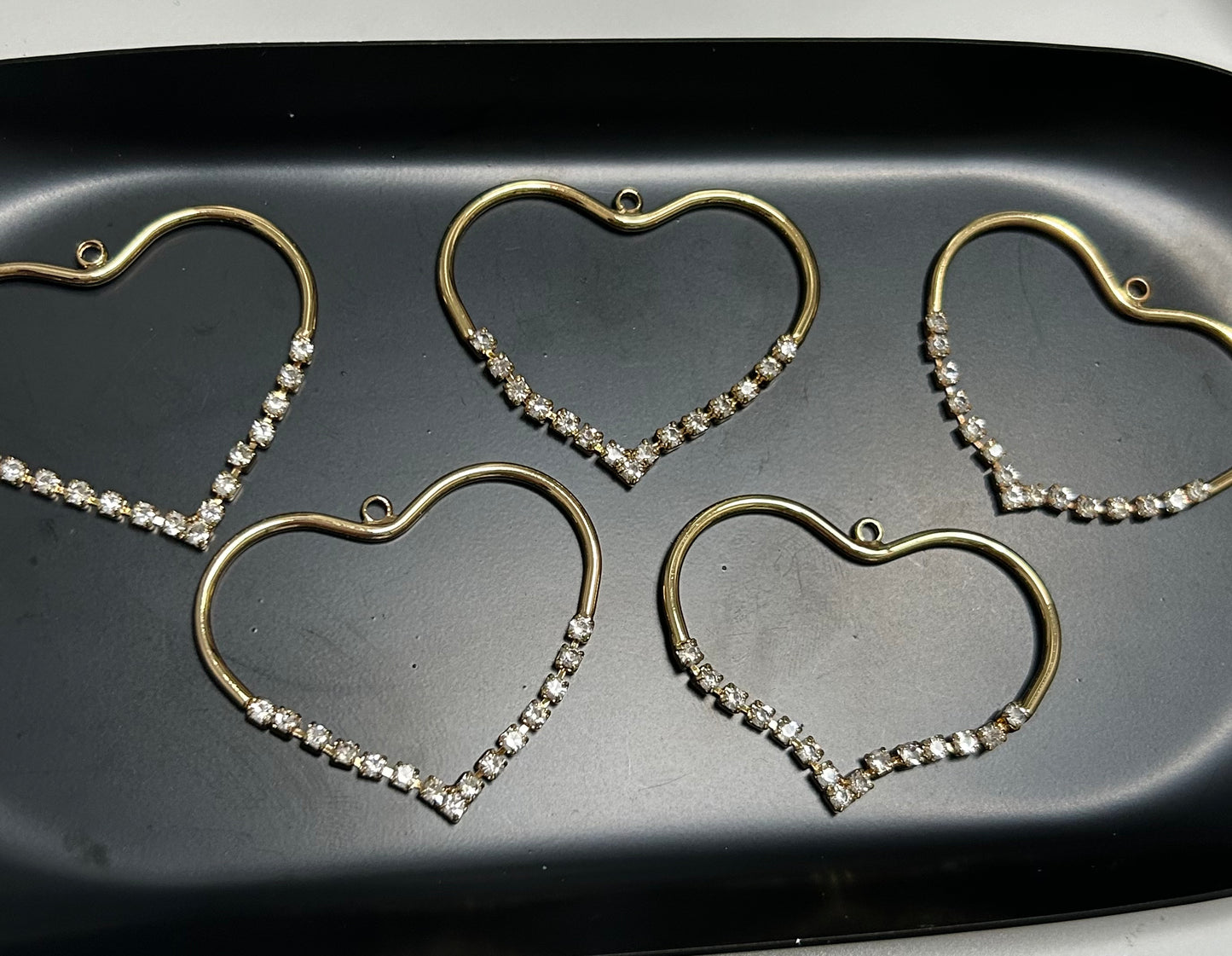 38*33mm Heart W/zirconia  #27008