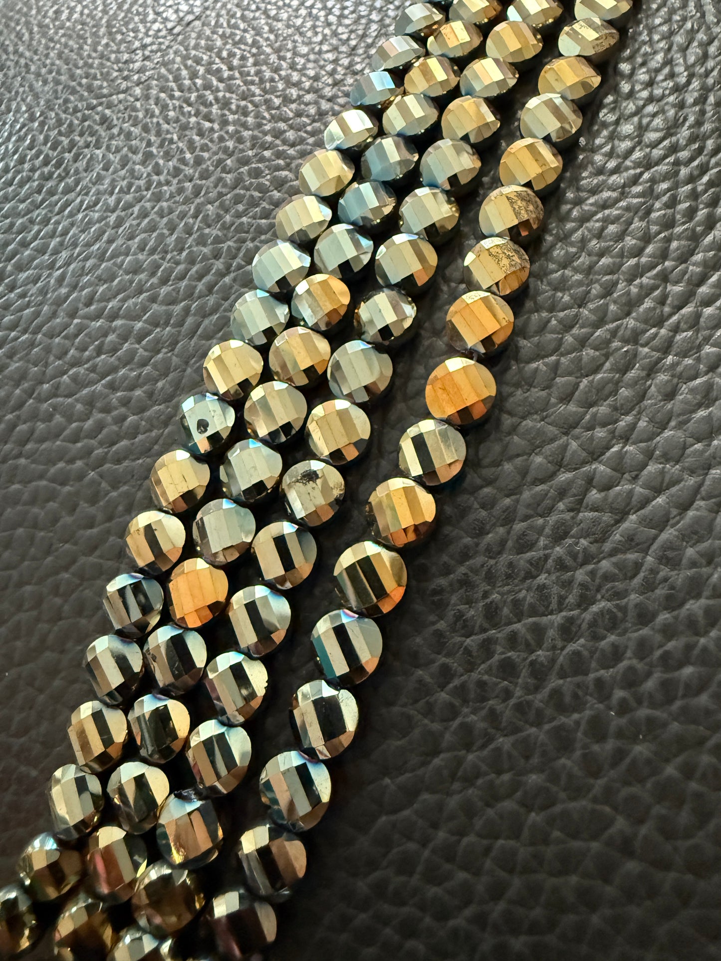 6mm Coin Crystal Strands (30224)