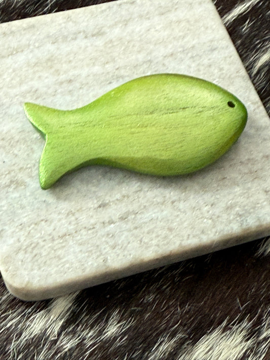 71x35mm Wooden Fish (29739)