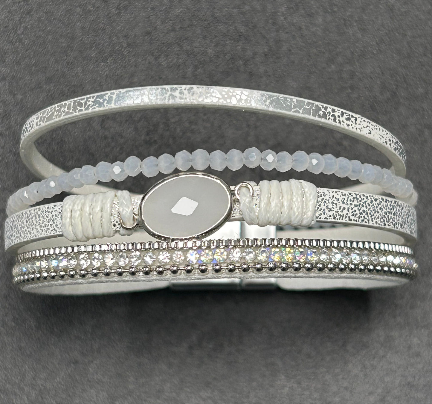 Bracelets with adjustable clasp