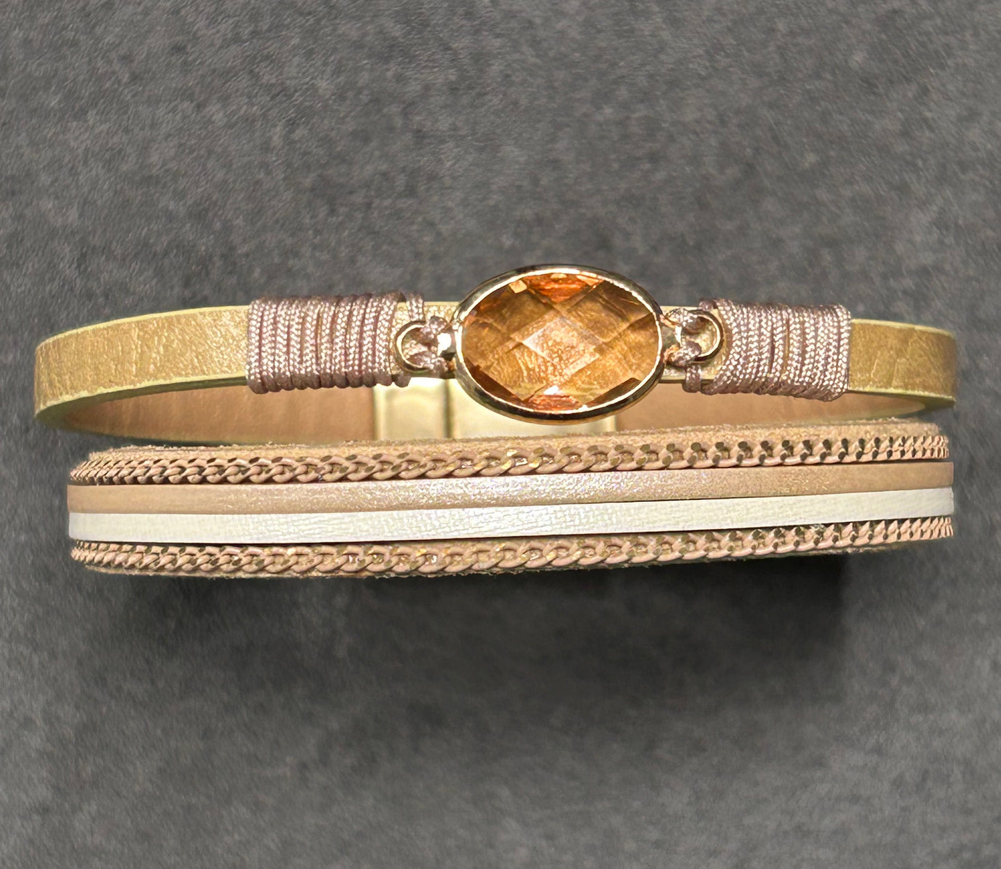 Bracelets with adjustable clasp