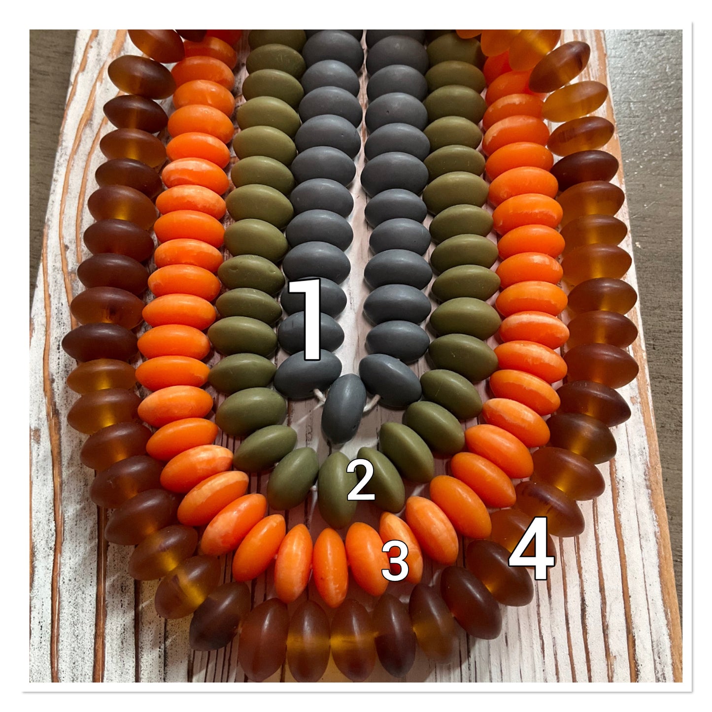 15mm Rondelle Resin (27912)