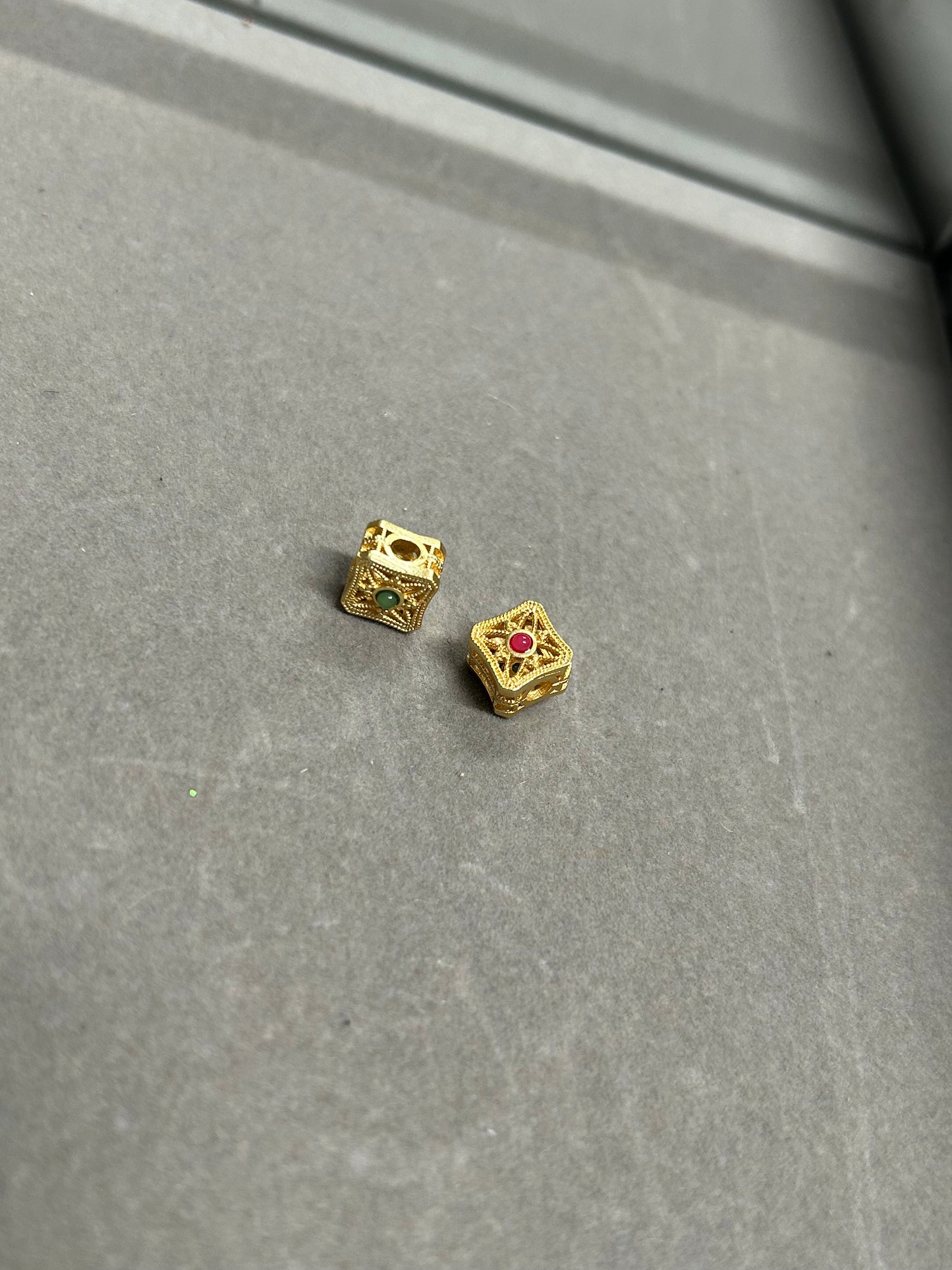 8mm Square Wide Hole Spacer #26934