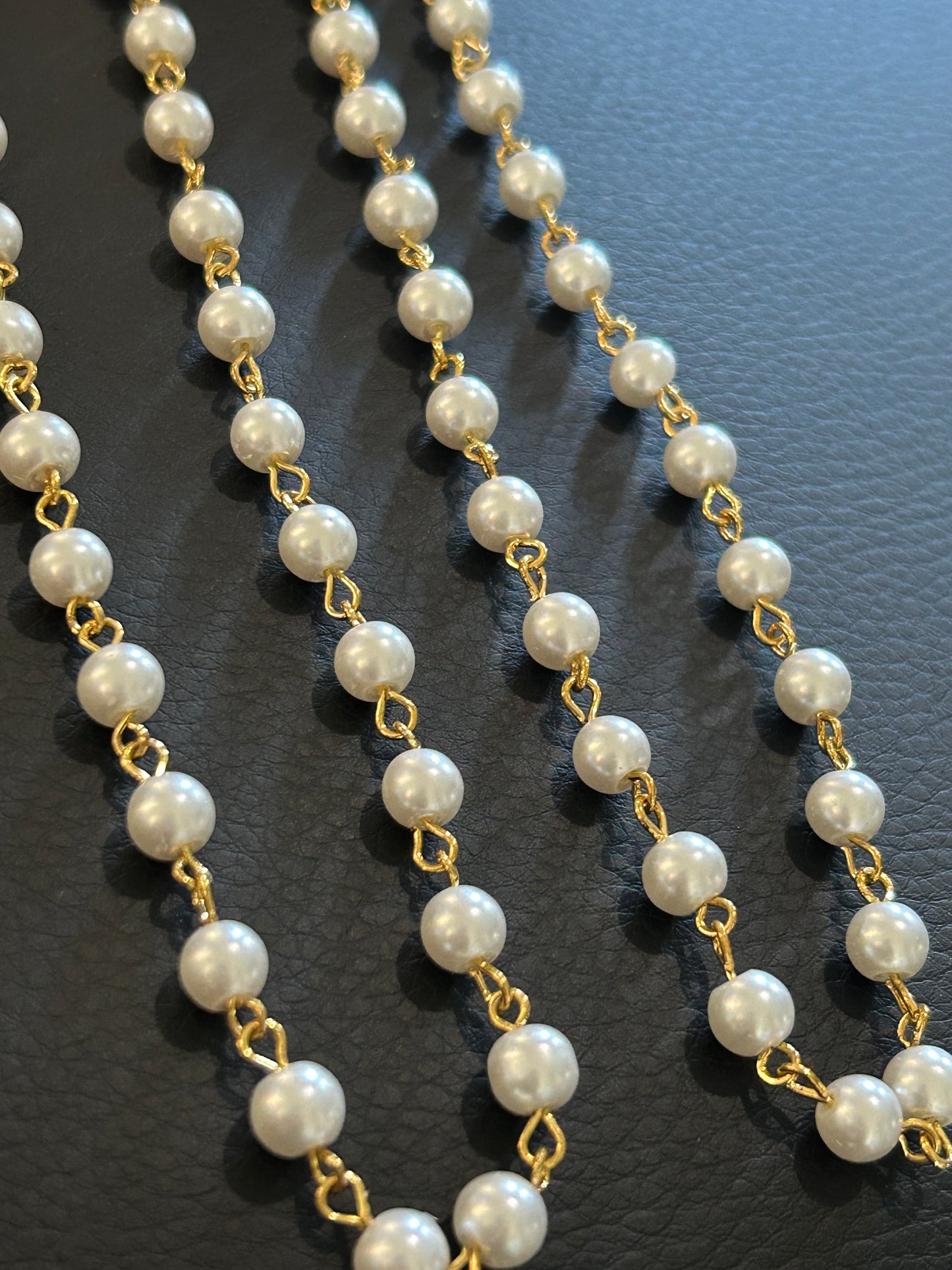 14k pearl chain (SBM)