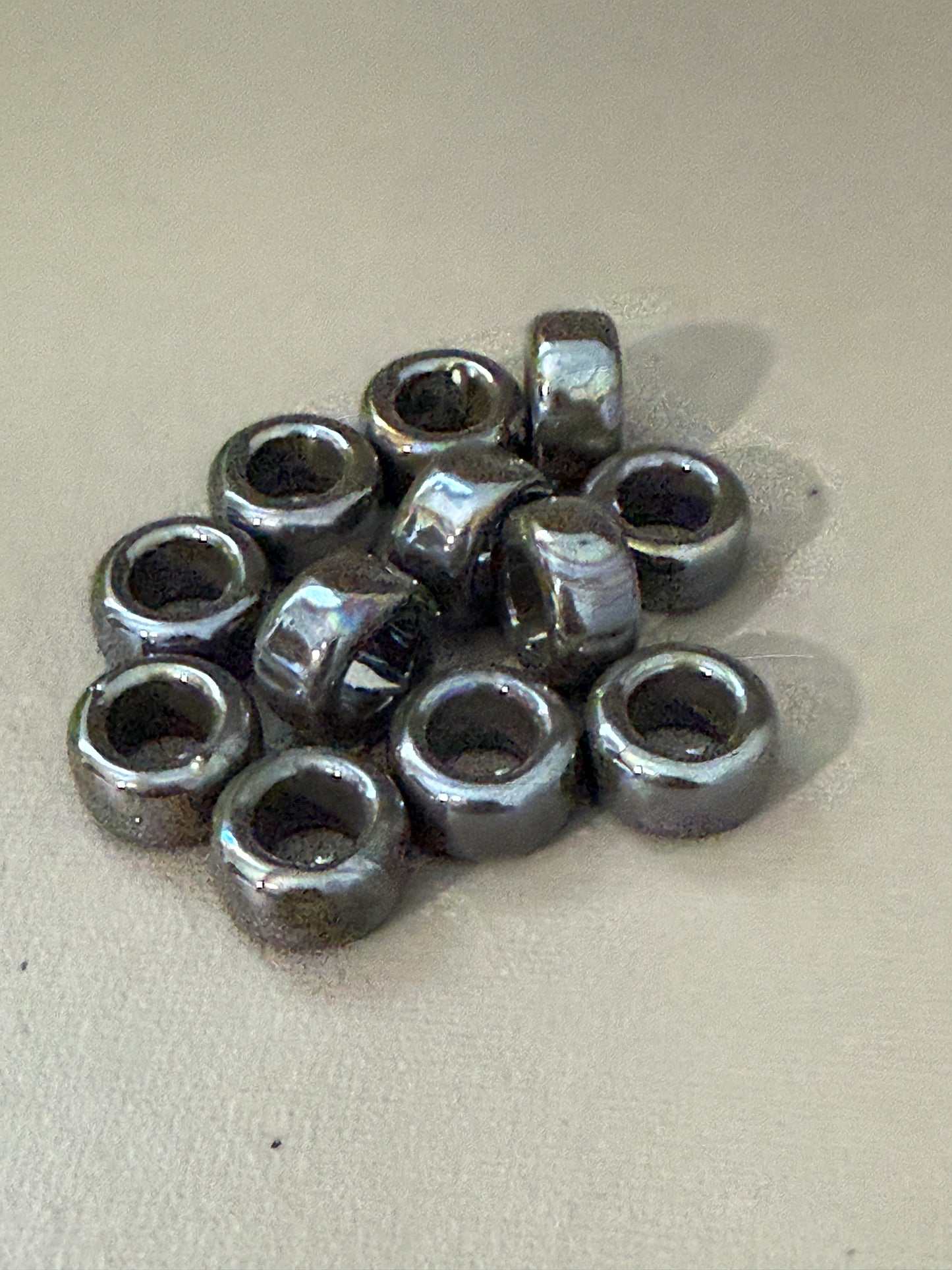 Enamel Ceramic Ring Tube 20x11mm (30227)