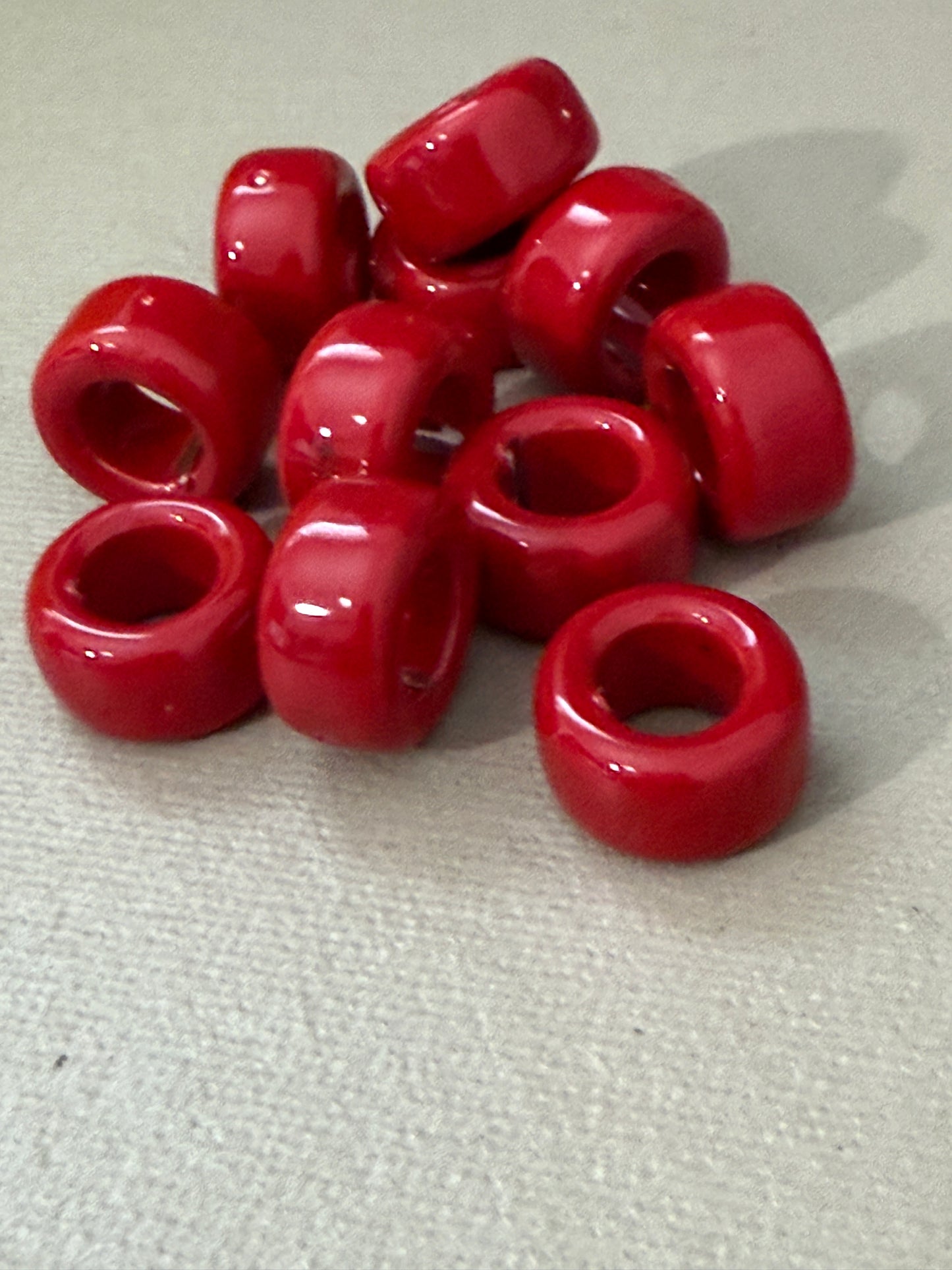 Enamel Ceramic Ring Tube 20x11mm (30227)