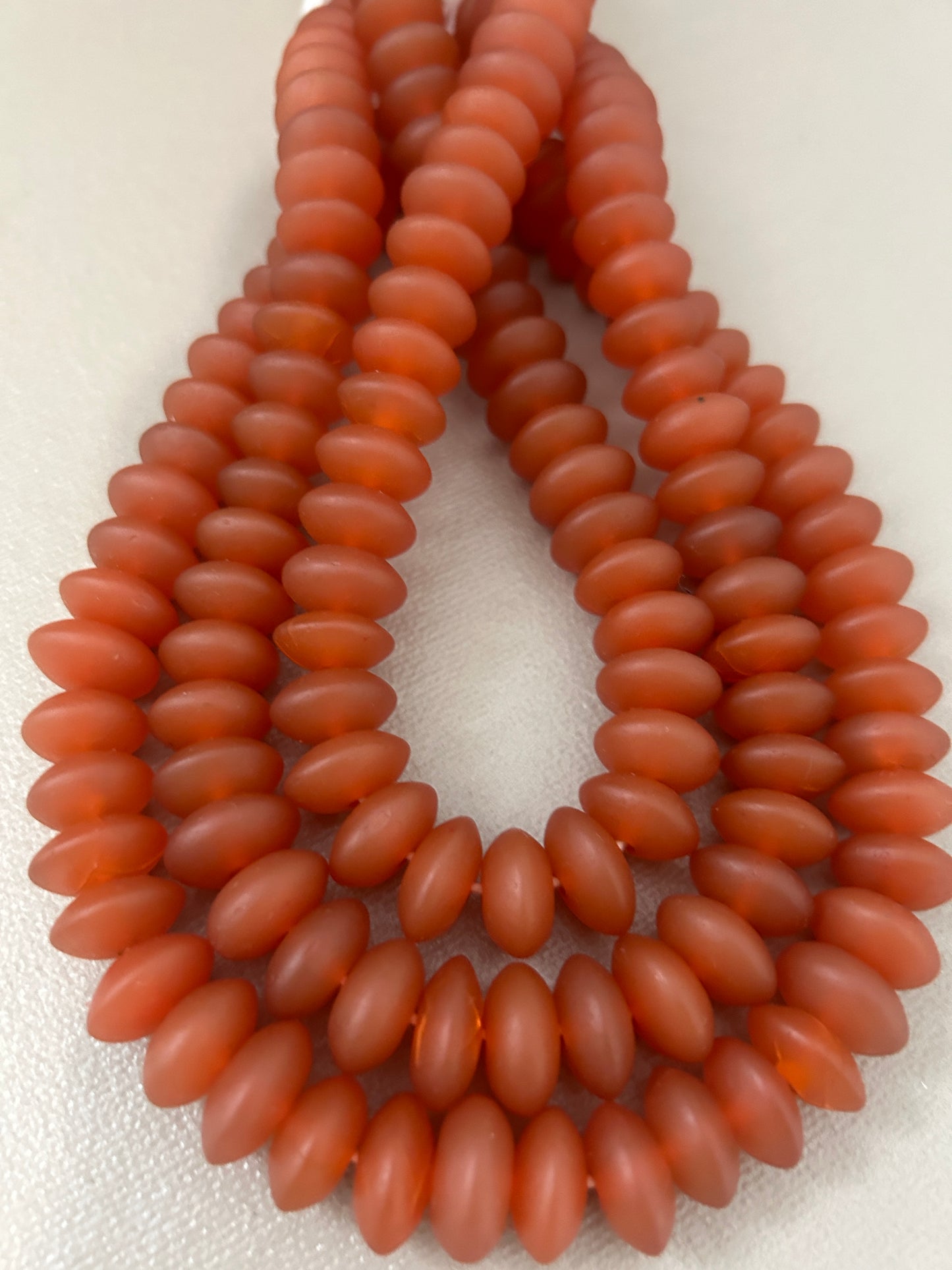 Approx 15mm Resin Rondelle Strand