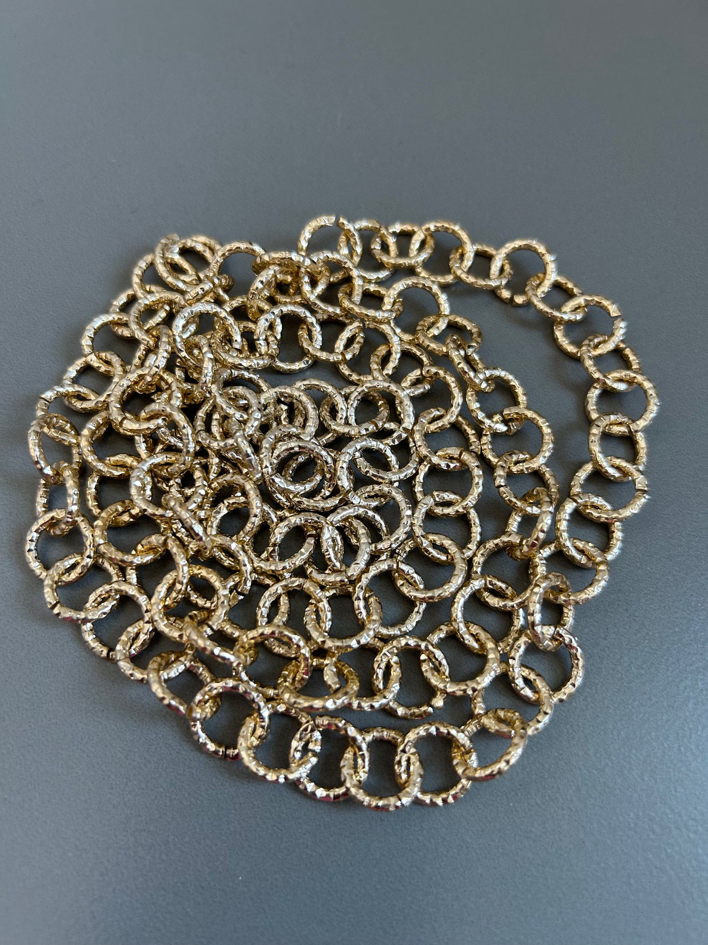 12mm fancy aluminum chain #23599